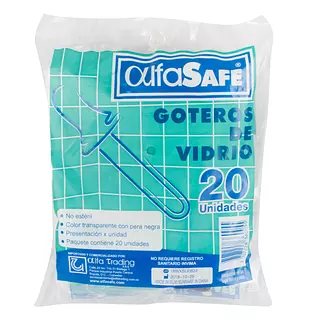 Gotero De Vidrio Alfa