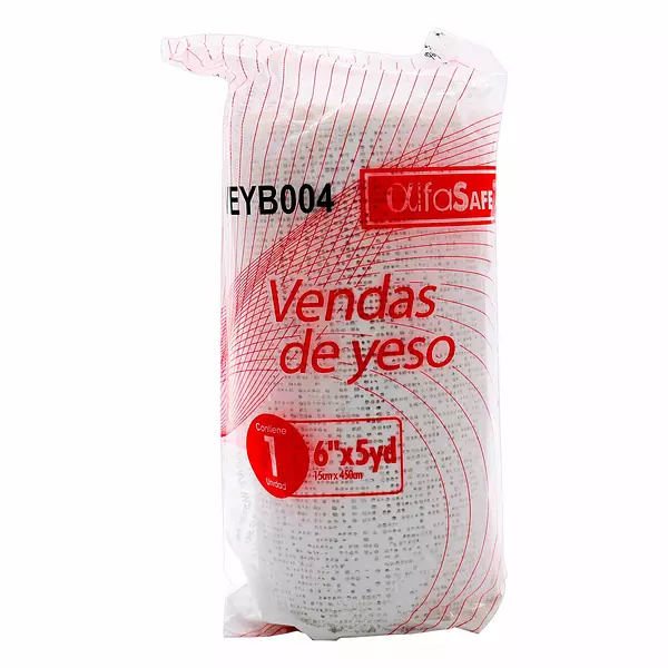 Vendas Yeso Blanca Alfasafe