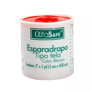 Esparadrapo Tela Alfa Blanco