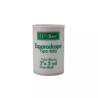 Esparadrapo Tela Alfa Blanco