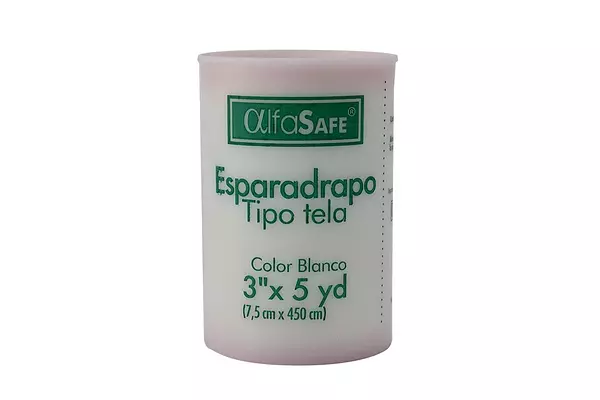 Esparadrapo Tela Alfa Blanco