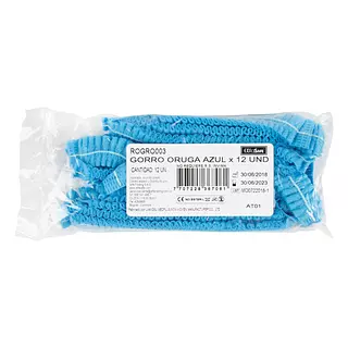 Gorro Tipo Oruga Alfa Azul