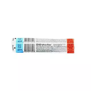Jeringa Bd Ultra-Fine Insulina 0.5 Ml 31 Gr X 6 Mm