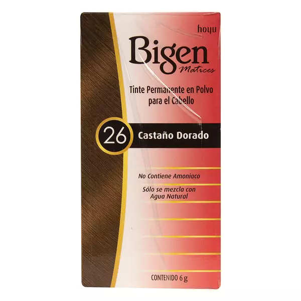 Tinte Bigen Matices 26 Castaño Dorado