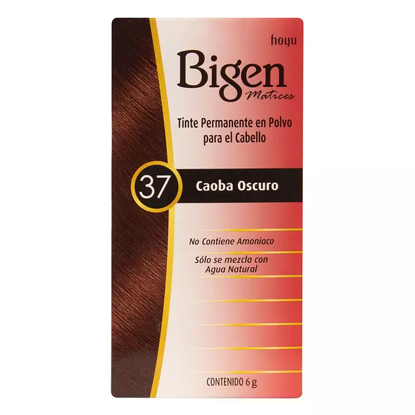 Tinte Bigen Matices 37 Caoba Oscuro