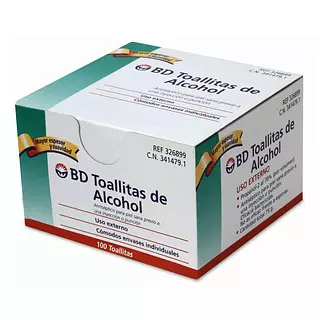 Pañitos Con Alcohol Bd