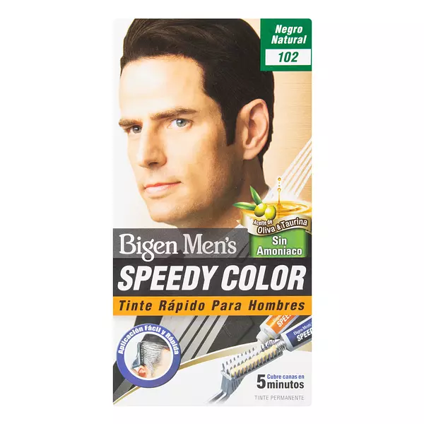 Tinte Bigen Mens Speedy 102 Negro Natural