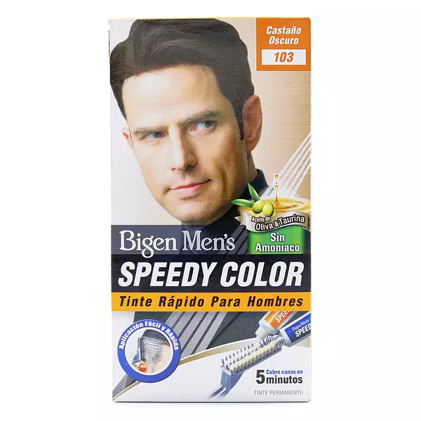 Tinte Bigen Mens Speedy 103 Castaño Oscuro