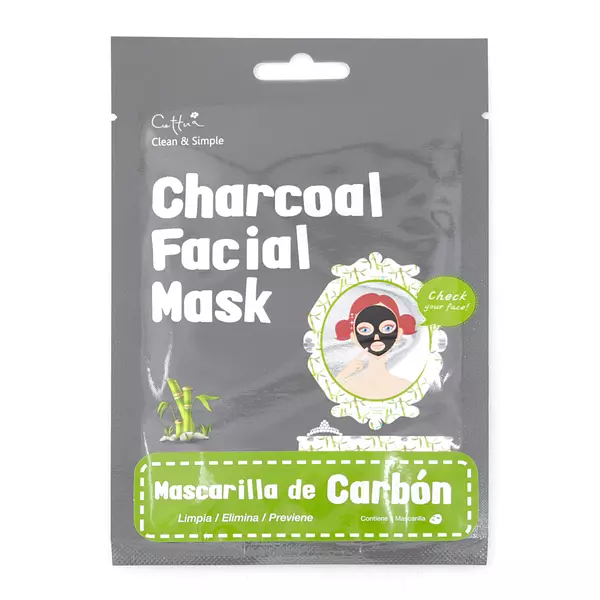 Mascarilla Facial De Carbon