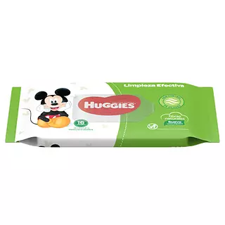 Toallas Huggies Limpieza Efectiva