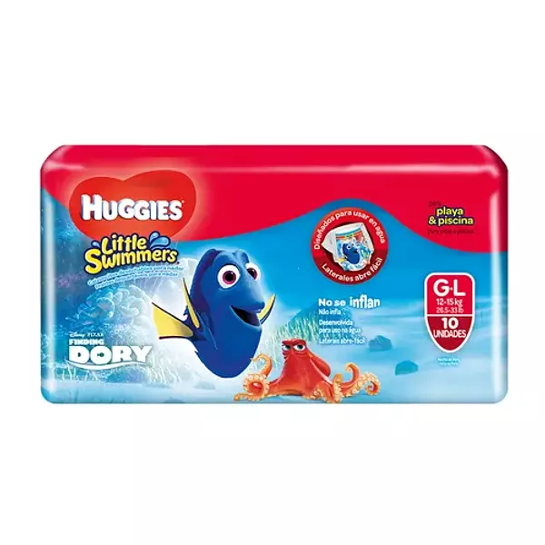 Pañal Baño Huggies Little Swimers Talla L