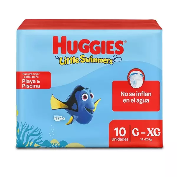 Pañales Huggies Little Swimmer Etapa 5-6 G-Xg