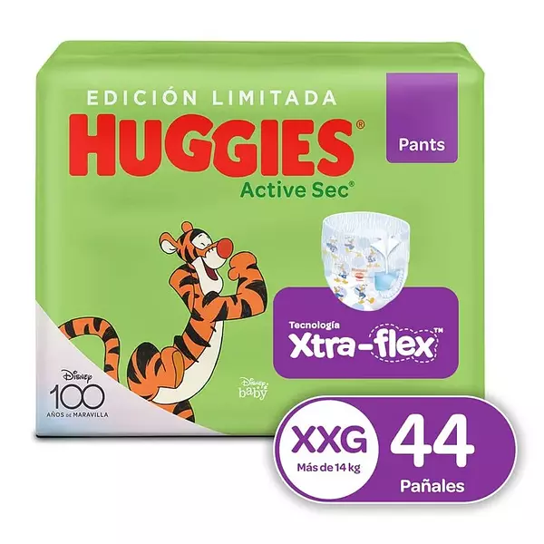 Pañales Huggies Pants Active Sec Xxg