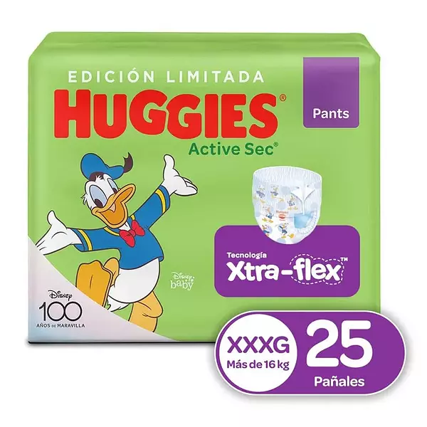 Pañales Huggies Pants Active Sec Xxxg