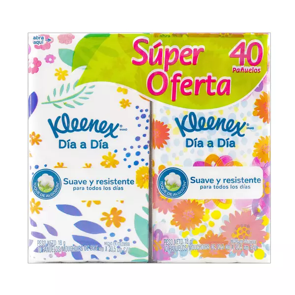 Pañuelos Kleenex Bolsillo Diseños