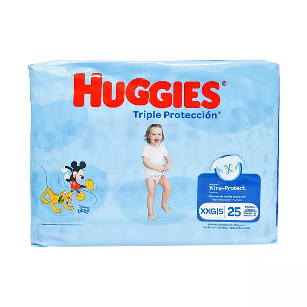 Pañales Huggies Triple Proteccion Etapa Xxg