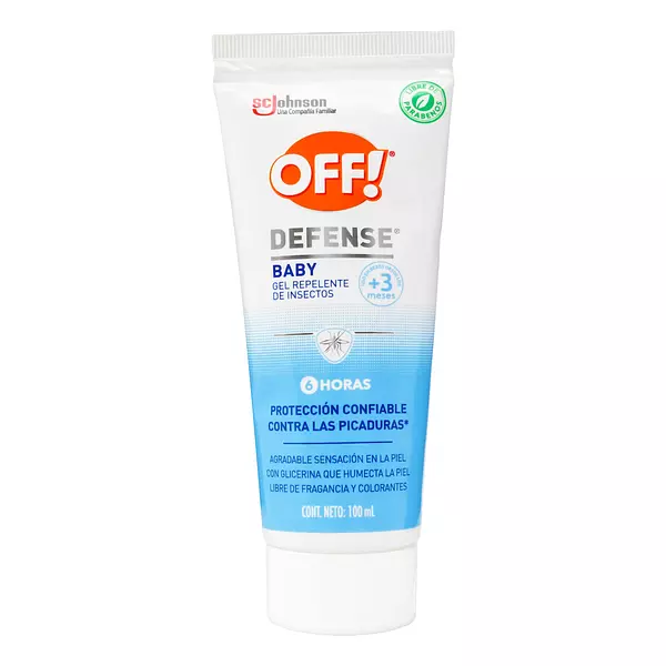 Repelente Off Defense Baby Gel