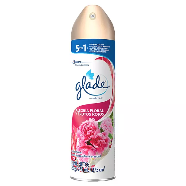 Ambientador Glade Spray Alegria Flor 250gr