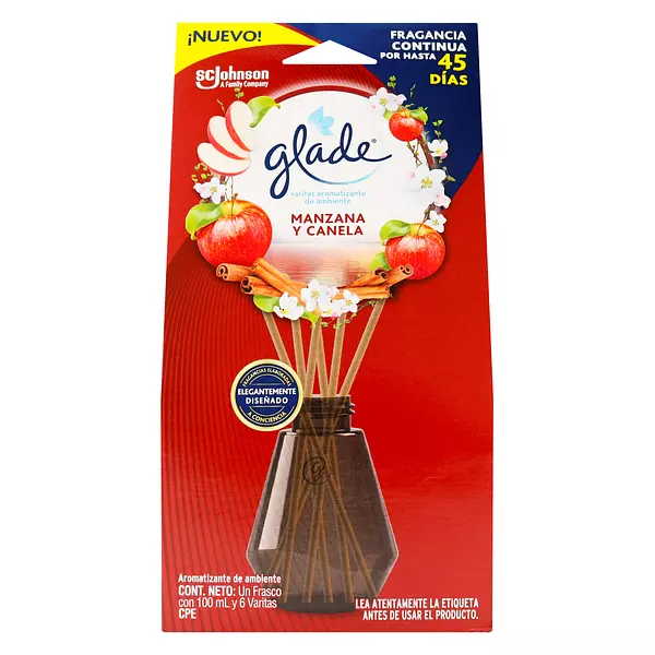 Ambientador Glade Manzana Canela 100 Ml