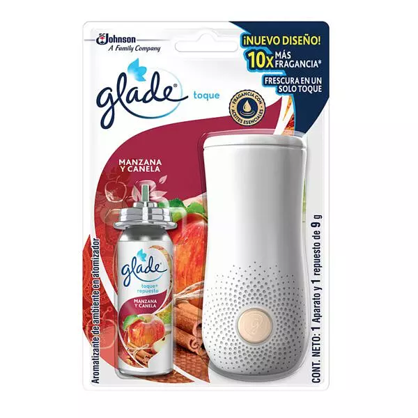 Ambientador Glade Toque Manzana Y Canela