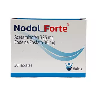 Nodol Forte Acetaminofen + Codeina 325/30 Mg