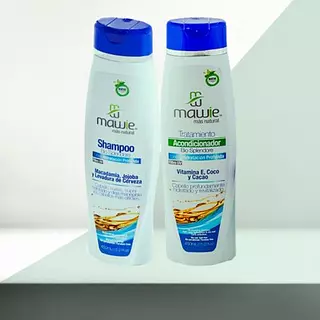 Champú Hidratación Mawie 450 Ml + Acondicionador 450 Ml