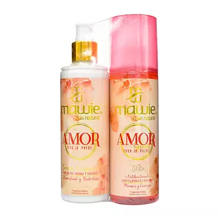 Crema Mawie Amor 250 Ml + Splash Amor 250 Ml
