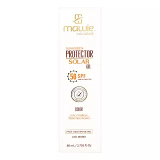Protector Solar Spf 50 Gel Color Mawie