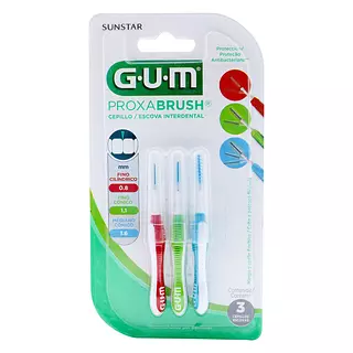 Cepillo Interdental Manual 0.8 Mm - 1.1 Mm - 1.6 Mm