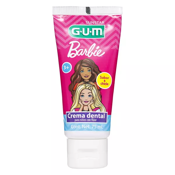 Gel Dental Gum Infantil Barbie