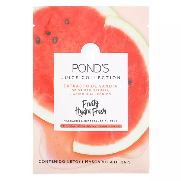 Ponds Mascarilla Fruity Hidratante Sandia