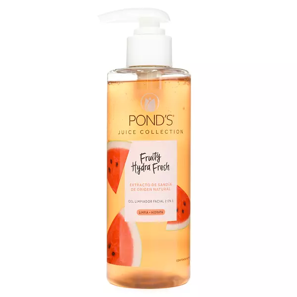 Ponds Gel Limpiador Facial Extracto 2 En 1 Sandia