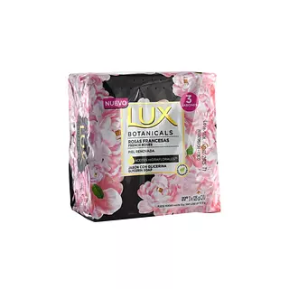 3 Jabon Lux Rosas Francesas 125 Gr