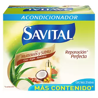 Acondicionador Savital Multioleos 22 Ml