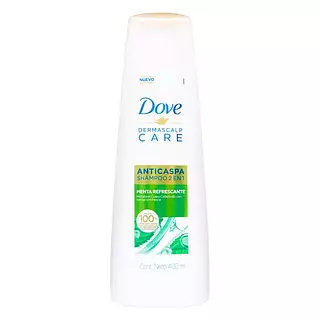 Champu Dove Derma Menta Refrescante