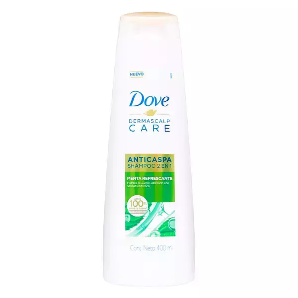 Champu Dove Derma Menta Refrescante