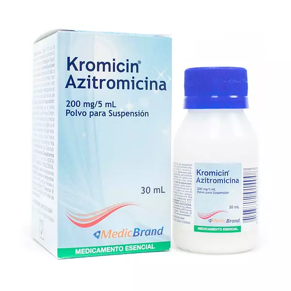 Kromicin Azitromicina 200 Mg/5 Ml