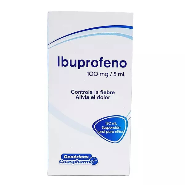 Ibuprofeno Suspension 100 Mg/5 Ml