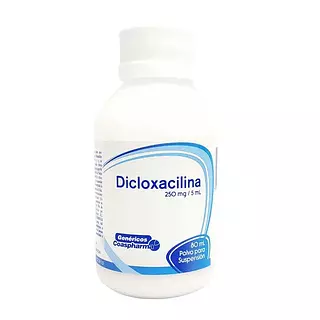 Dicloxacilina Suspension 250 Mg/5 Ml