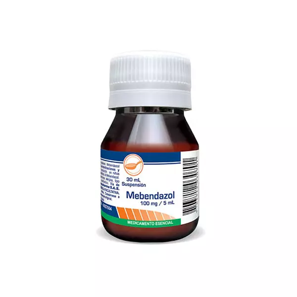 Mebendazol Suspension 100 Mg/5 Ml