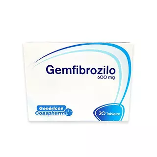 Gemfibrozilo 600 Mg