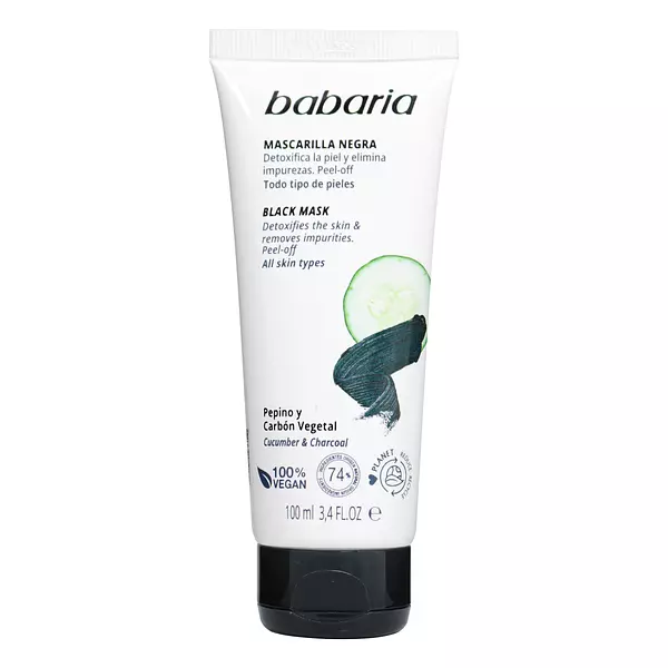 Mascarilla Babaria Negra Extracto Vegetales