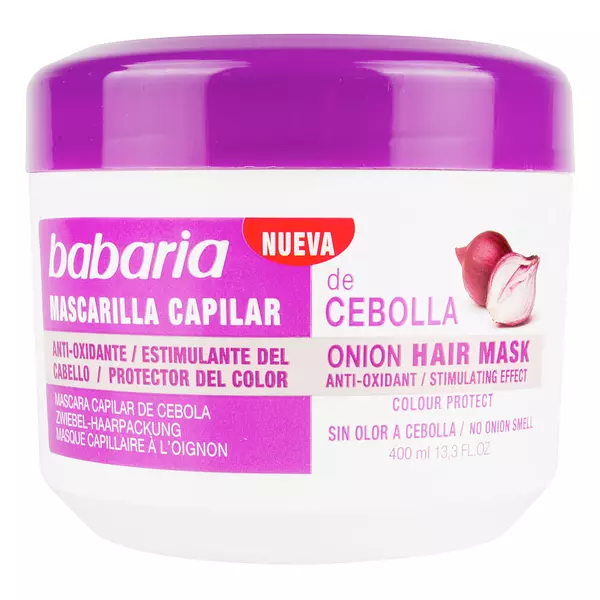 Mascarilla Babaria Capilar Cebolla