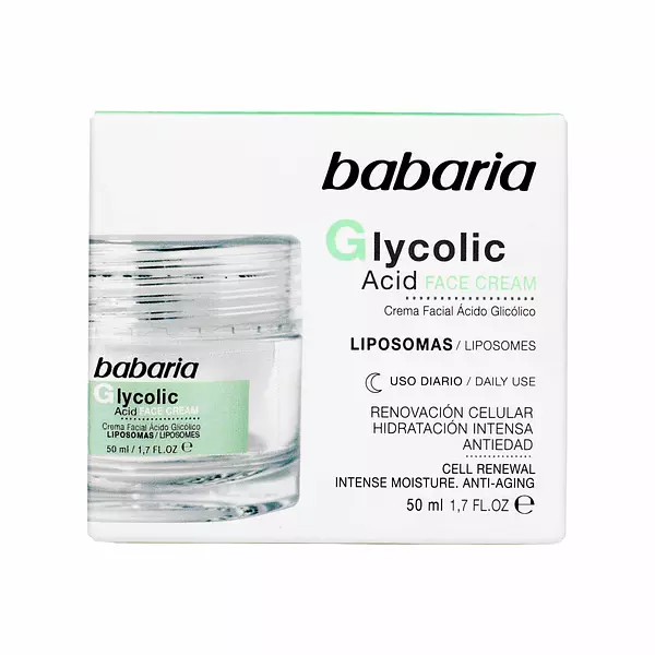 Crema Facial Babaria Glycolic Acid