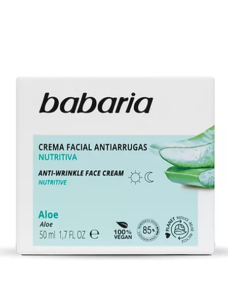 Crema Babaria Facial Antiarrugas Aloe