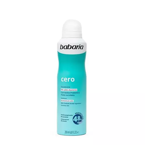 Desodorante Spray Babaria Cero Prebiotico