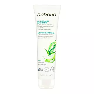 Gel Babaria Limpiador Matificante Aloe