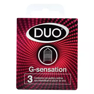 Preservativo Duo G Sensation