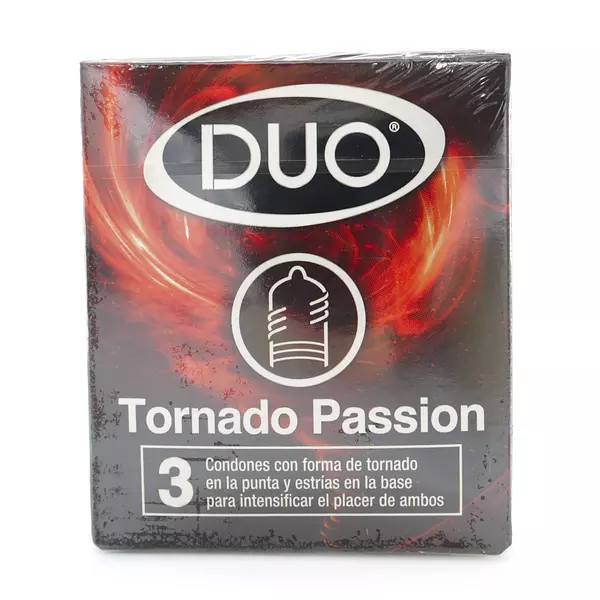 Preservativo Duo Tornado Passion