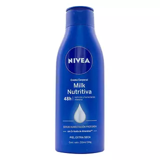 Crema Nivea Milk Almendras